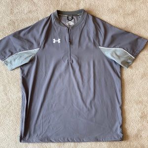 Under Armour short sleeve performance outerwear.